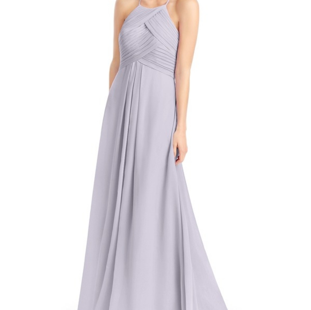 Azazie Ginger Fog Bridesmaid Dress